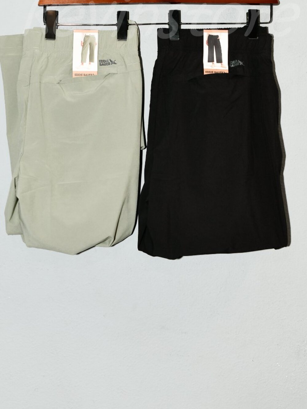 2 pairs Eddie Bauer Women's Traveler Crop Pants. Price is for 2 .